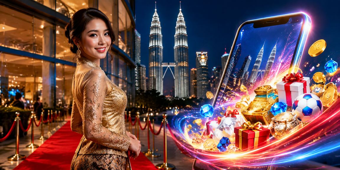 Proses deposit mudah dalam talian bagi pemain kasino Kuala Lumpur berpakaian kebaya